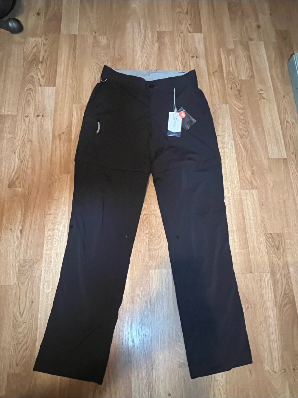 Sportsman ultimate angler convertible pants, jet black Fishing or hiking pants